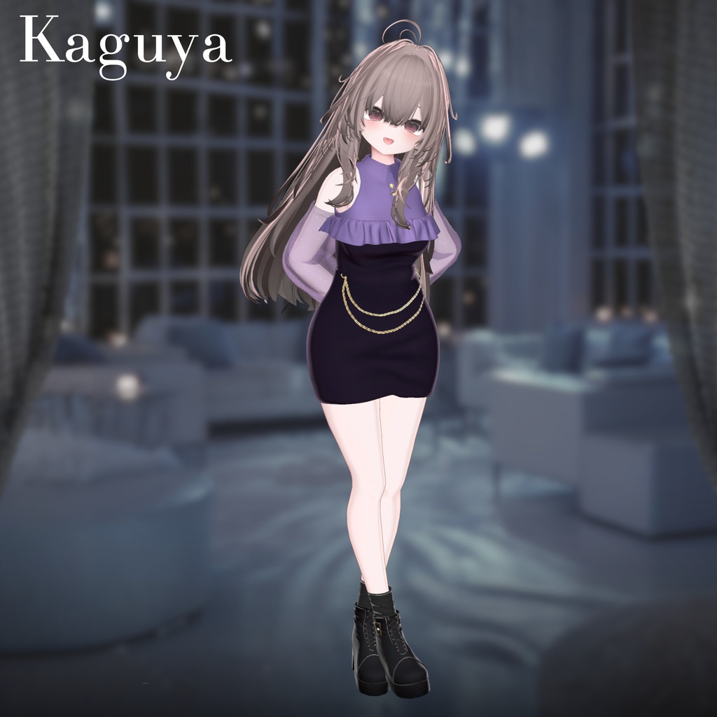【25アバター対応】Cheer Chain Dress