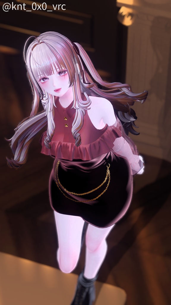 【25アバター対応】Cheer Chain Dress