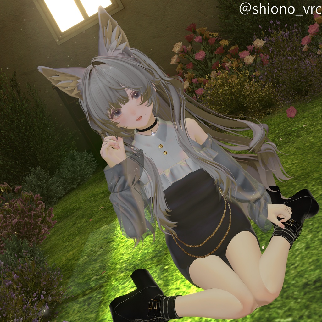 【25アバター対応】Cheer Chain Dress