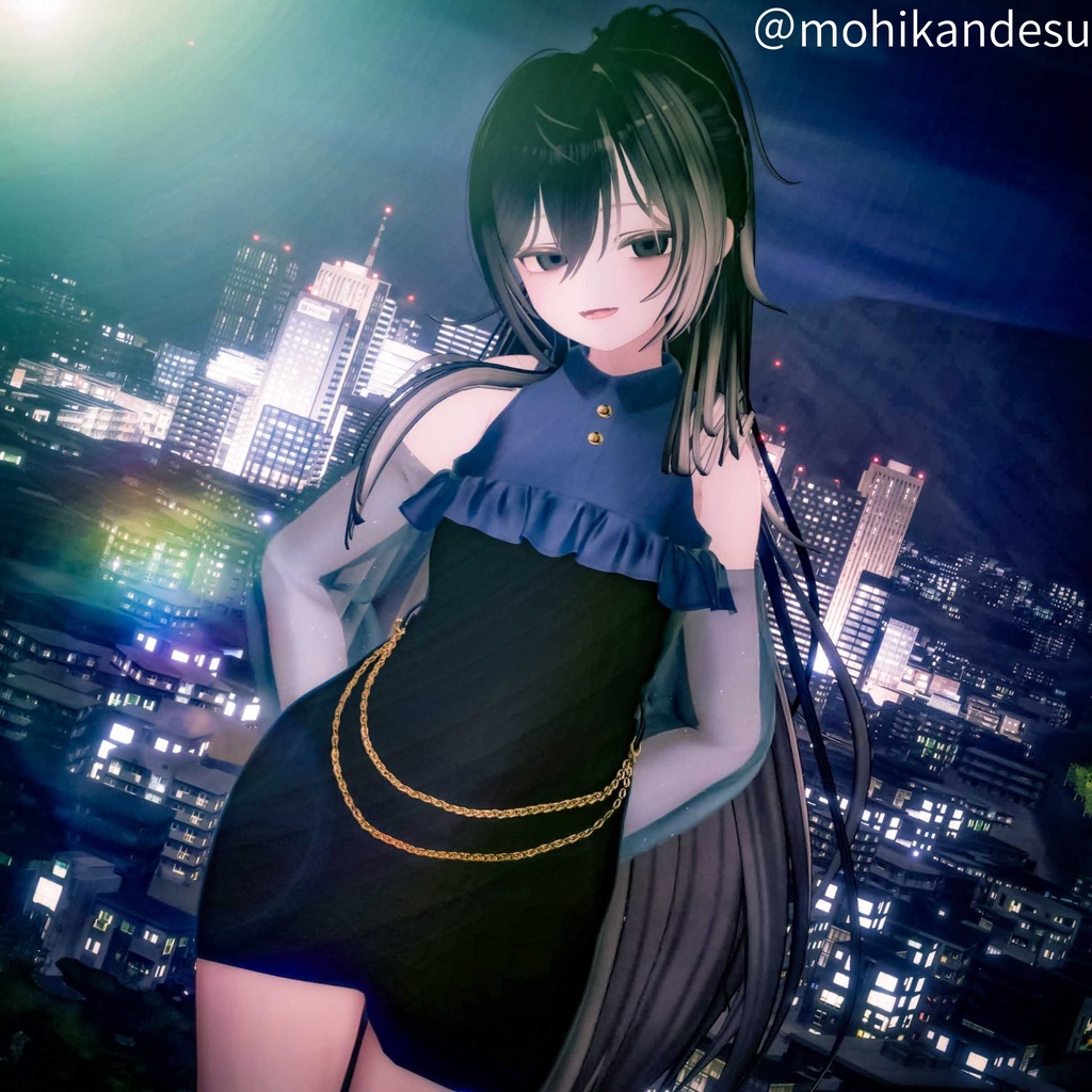 【25アバター対応】Cheer Chain Dress