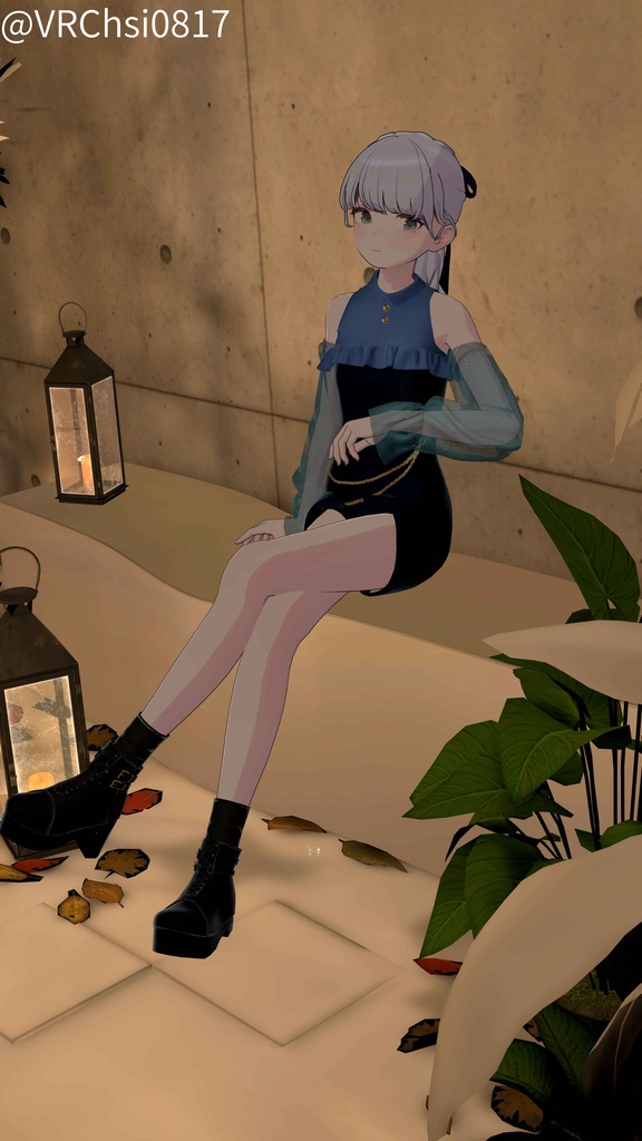 【25アバター対応】Cheer Chain Dress