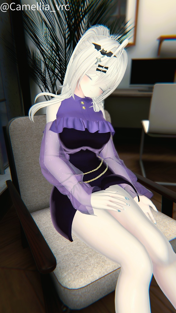 【25アバター対応】Cheer Chain Dress