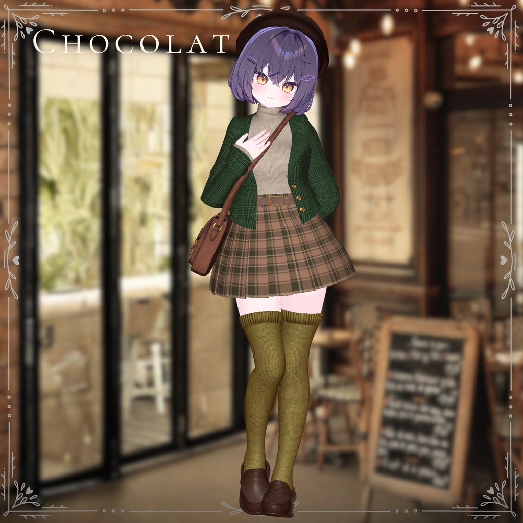 セール中【25アバター対応】Mocha Academia