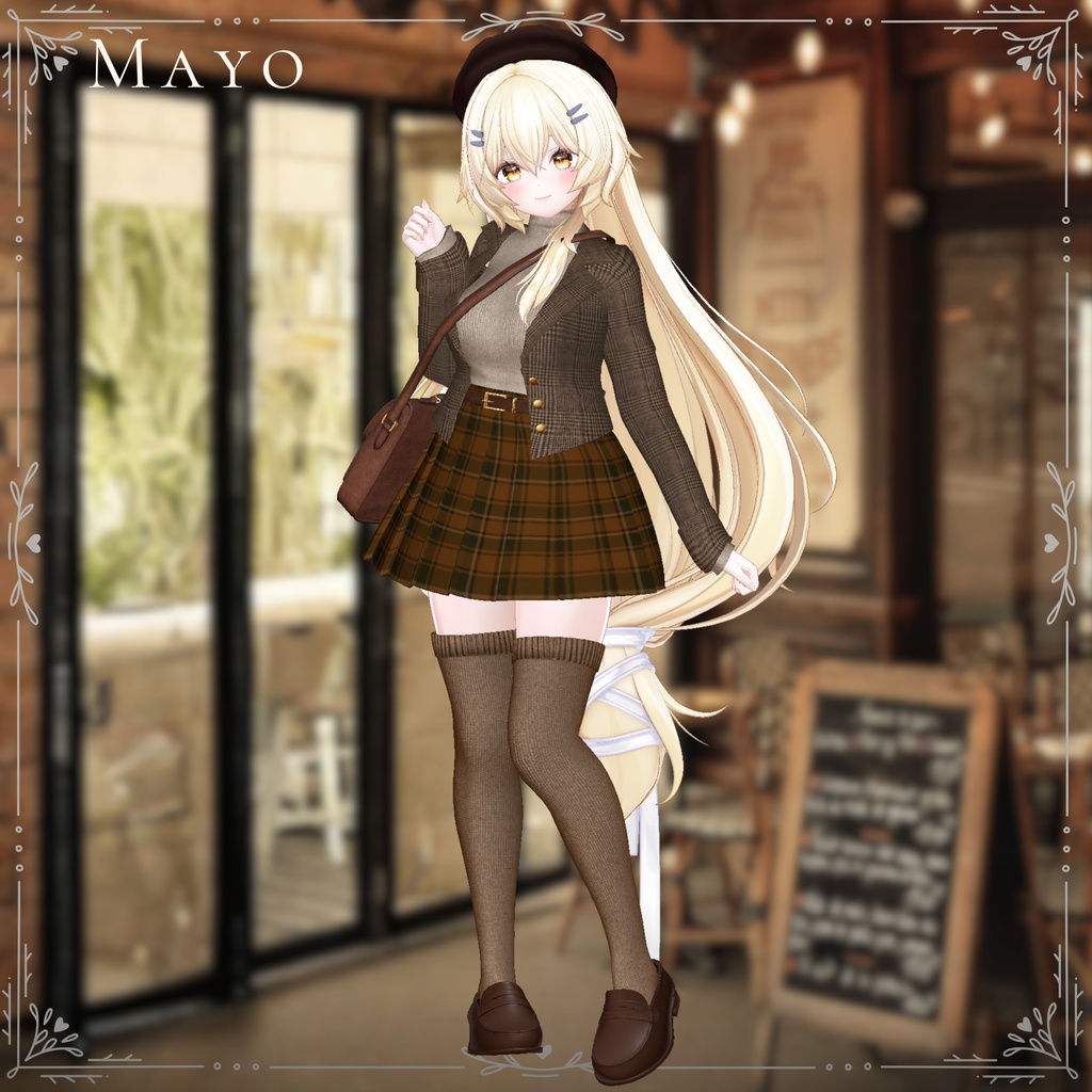 セール中【25アバター対応】Mocha Academia