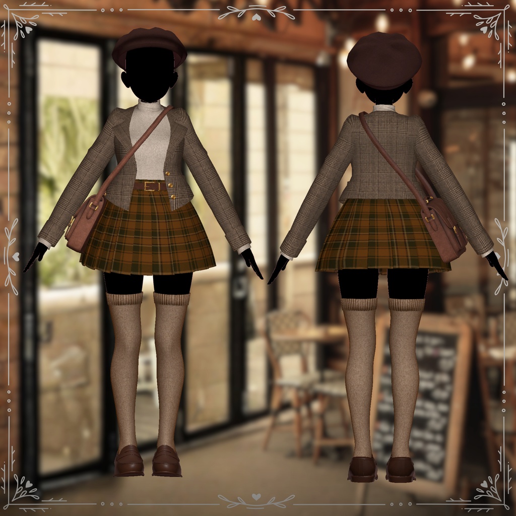 セール中【25アバター対応】Mocha Academia