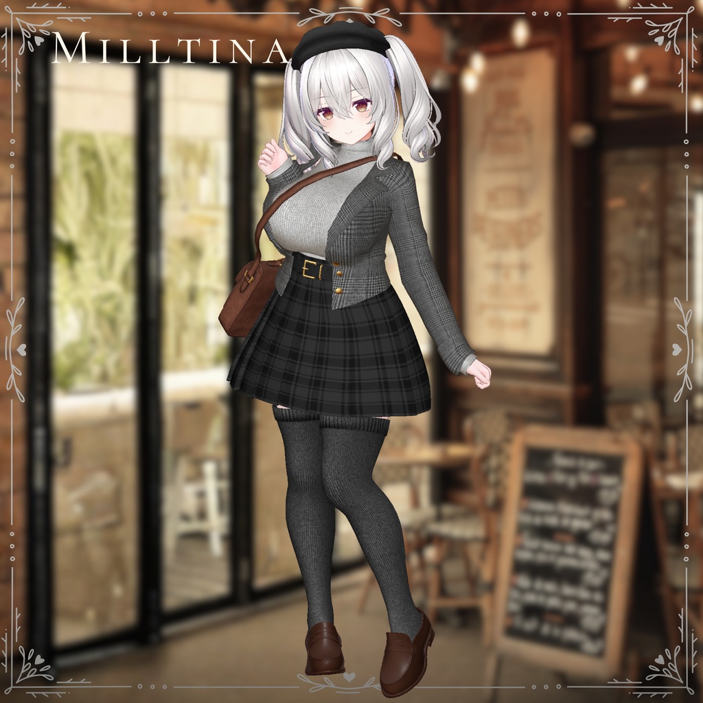 セール中【25アバター対応】Mocha Academia