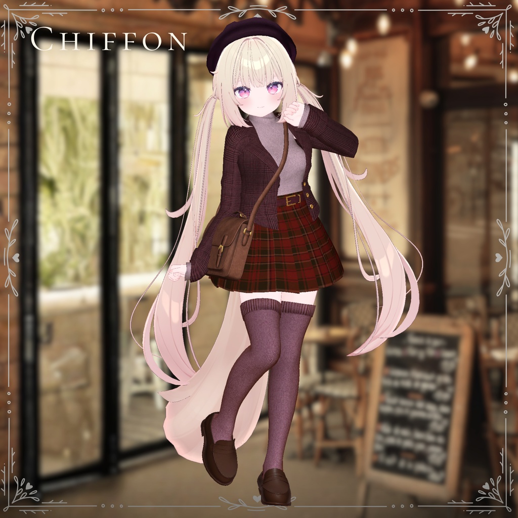 セール中【25アバター対応】Mocha Academia