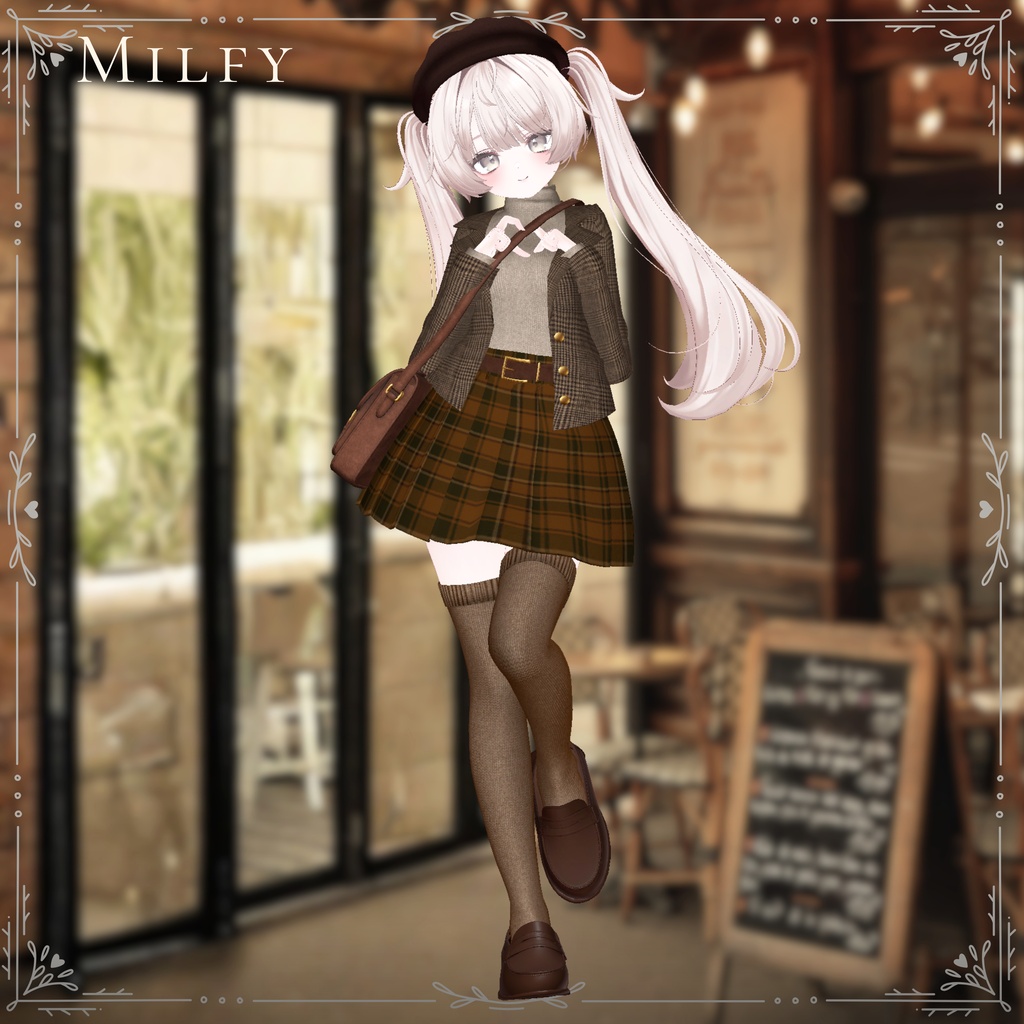 セール中【25アバター対応】Mocha Academia