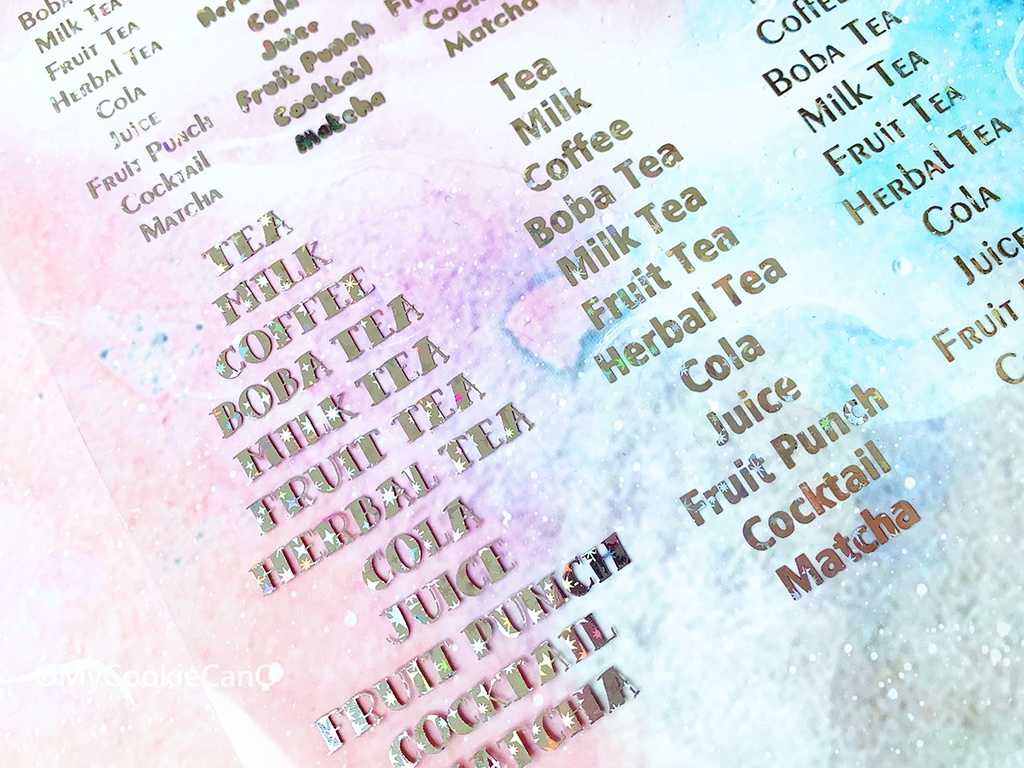 MycookieCan abレジン、クリスタルレジン 、UVレジン 封入 透明レーザー素材カスタム