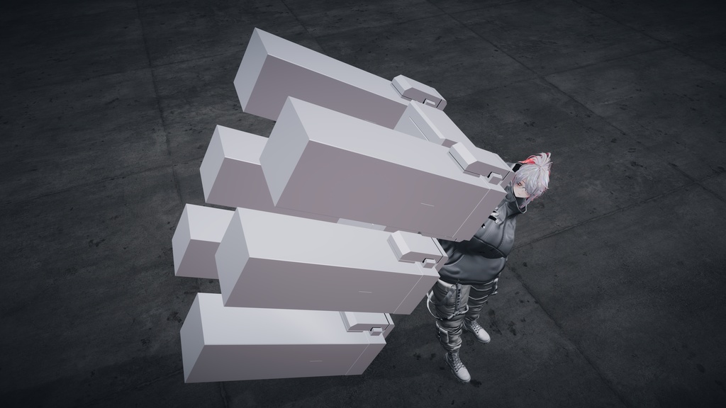 【VRChat向け武器】MYTHØLLA_No.2: GR-02 ATLAS