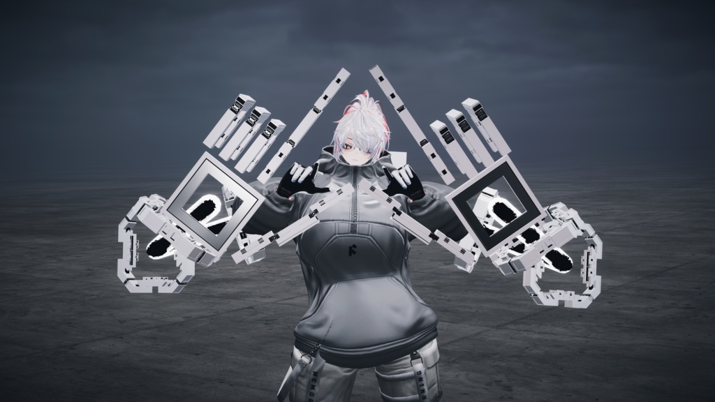 【VRChat向けサブアーム】MYTHØLLA_No.03: IN-03 SŪRYA