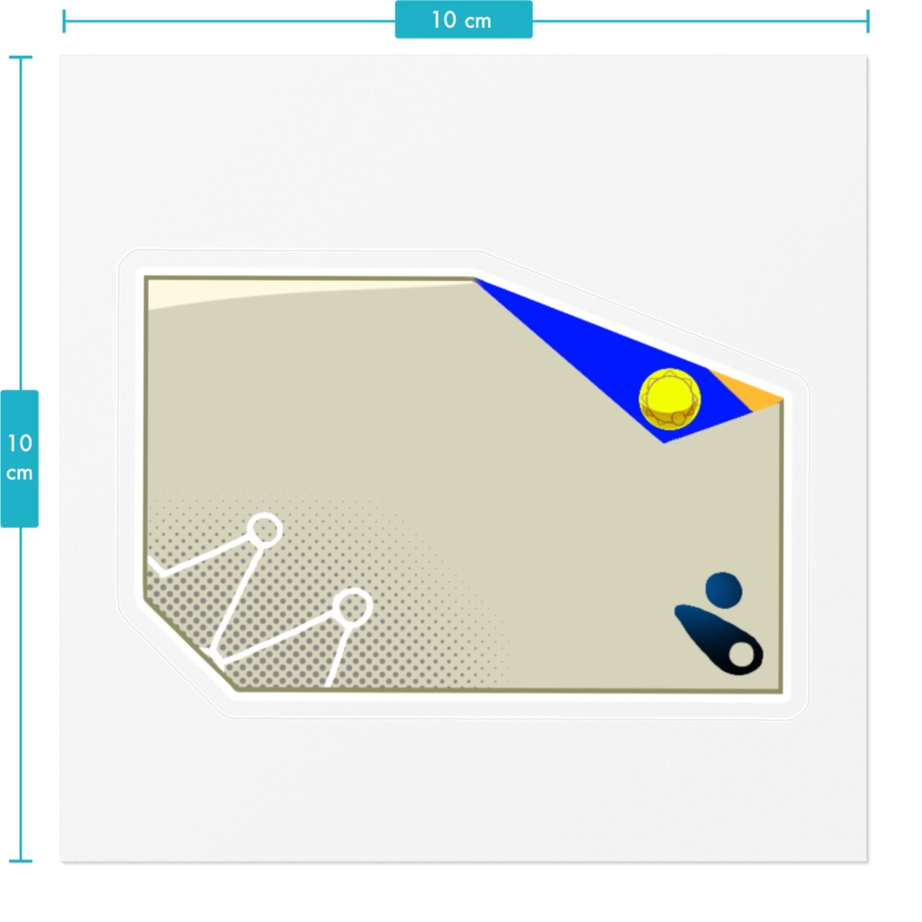 星見のモチーフステッカー アルク