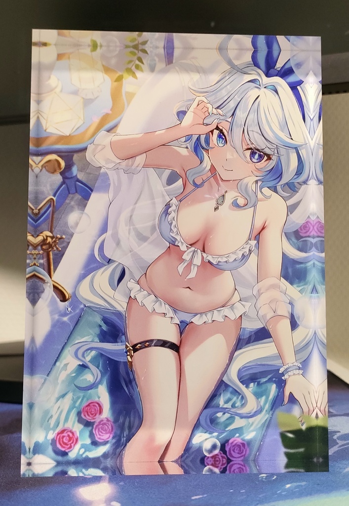 【C107】原神(非公式)水着フリーナ アクリルブロック