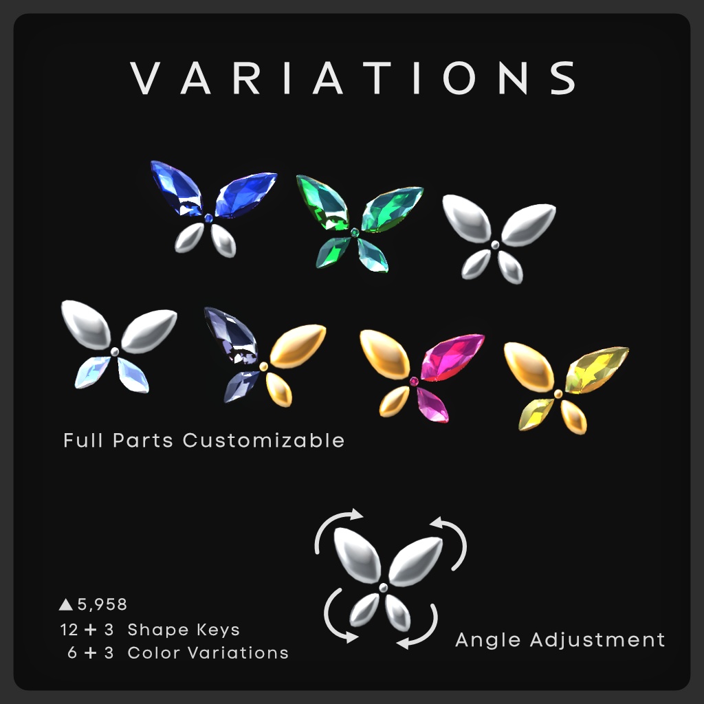 【VRChat】ネックレス fierté(フィエルテ)