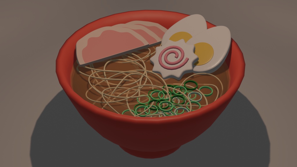 ラーメン（３Dモデル）
