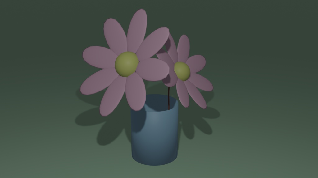 可愛いピンクのお花