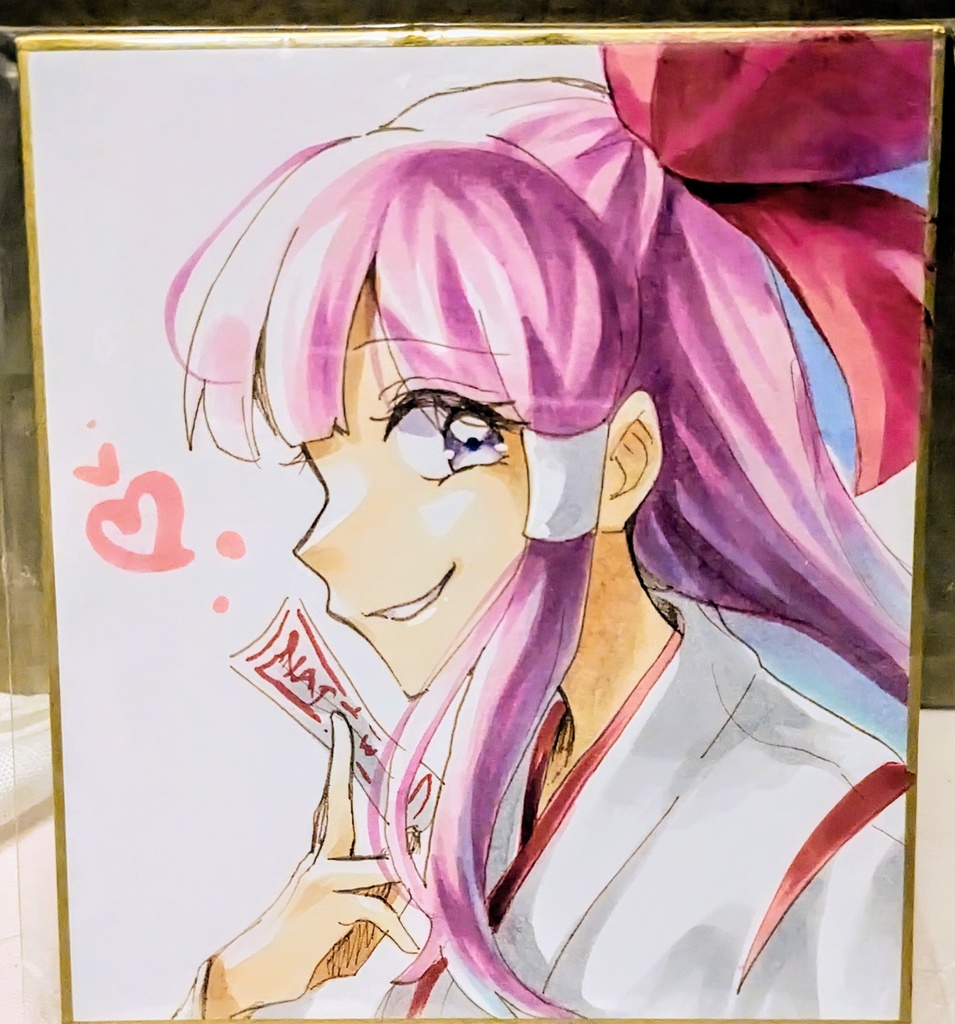 靈夢ミニ色紙