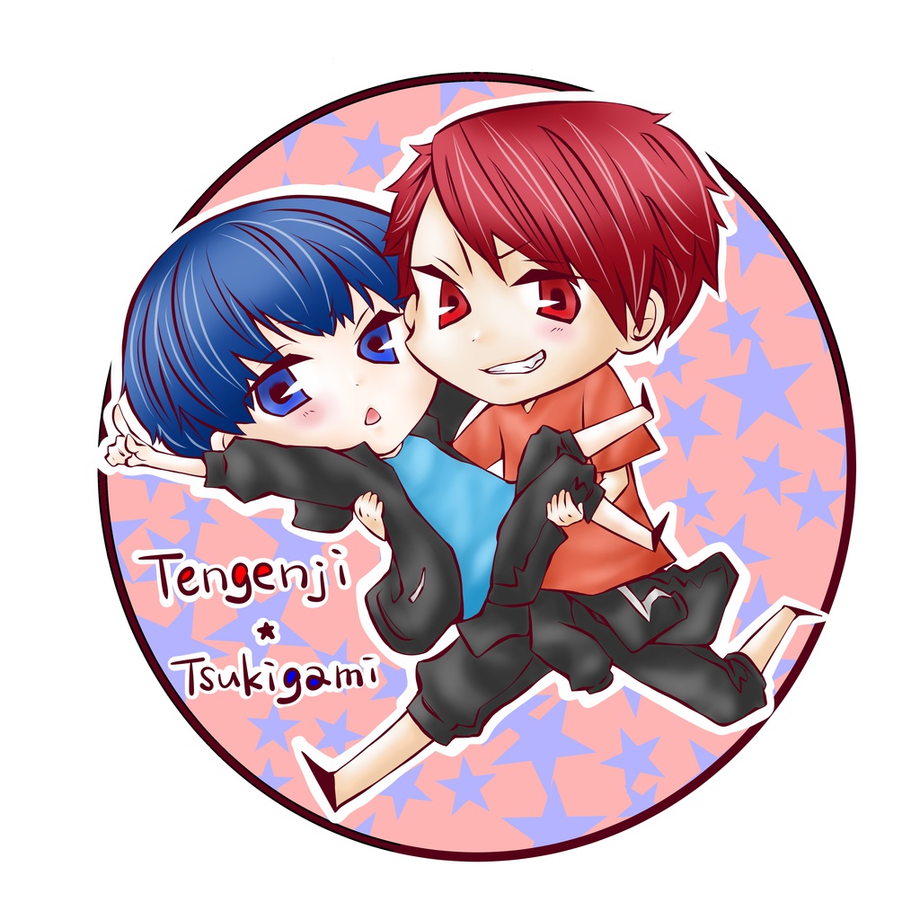 アクリルキーホルダー[天花寺＆月皇]