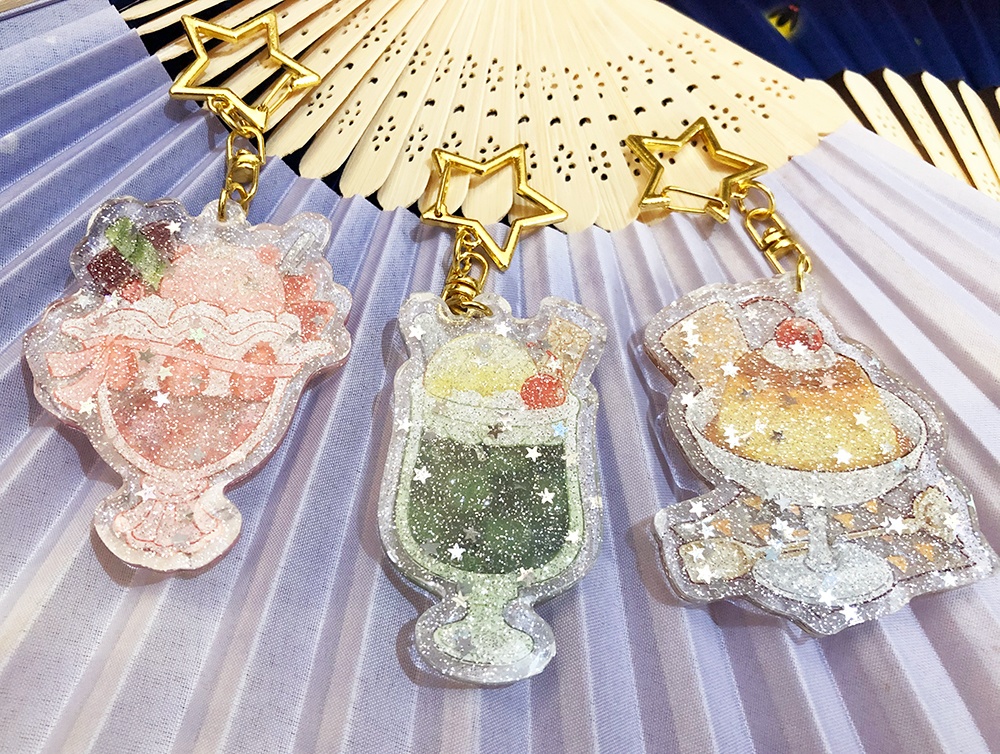 鬼滅の刃イメージスイーツ アクキーホルダー