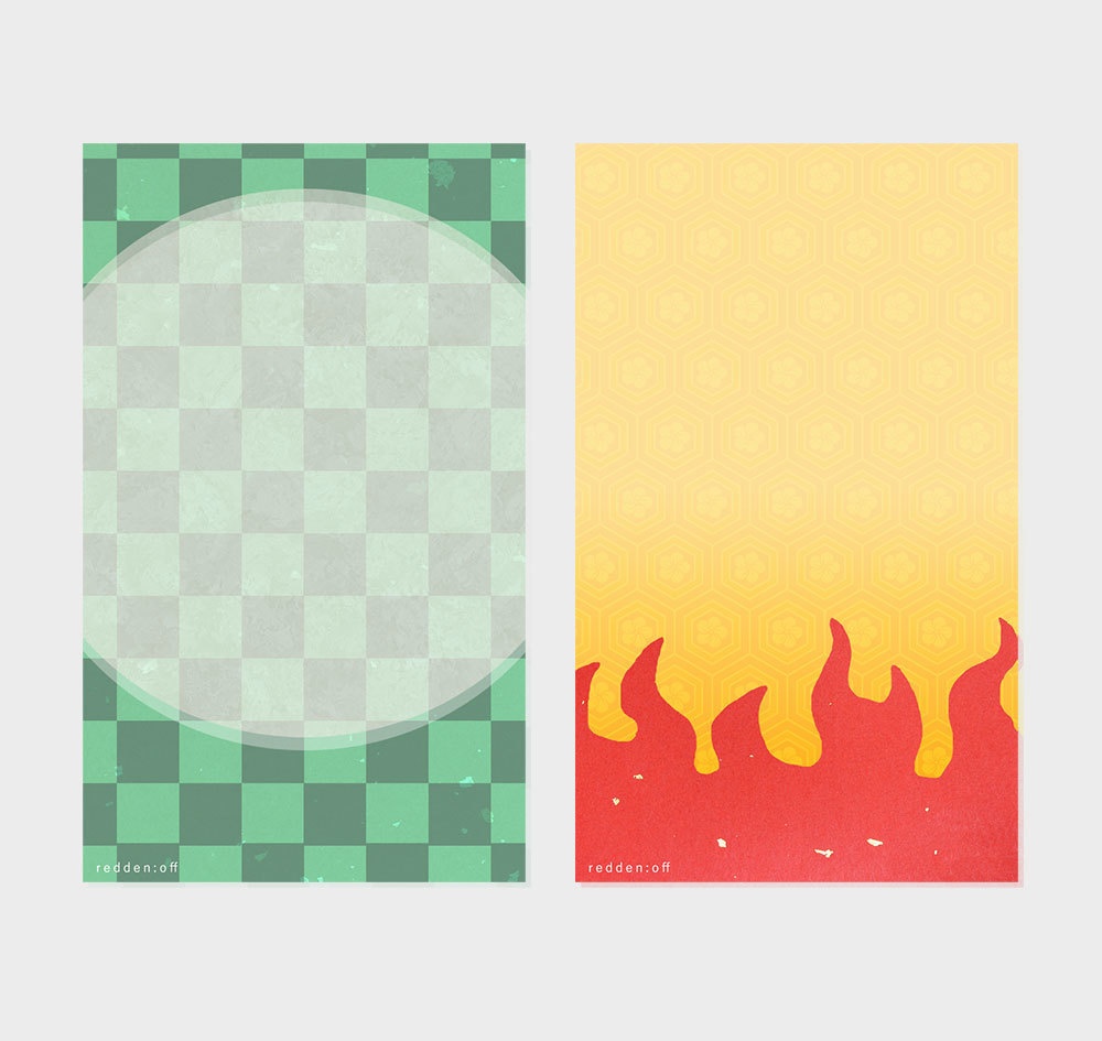 アクリルメモクリップスタンド(炭治郎/杏寿郎)