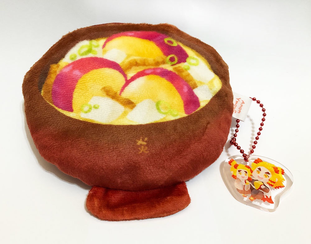 【二次生產 余り品】煉獄さんの椀物ポーチ