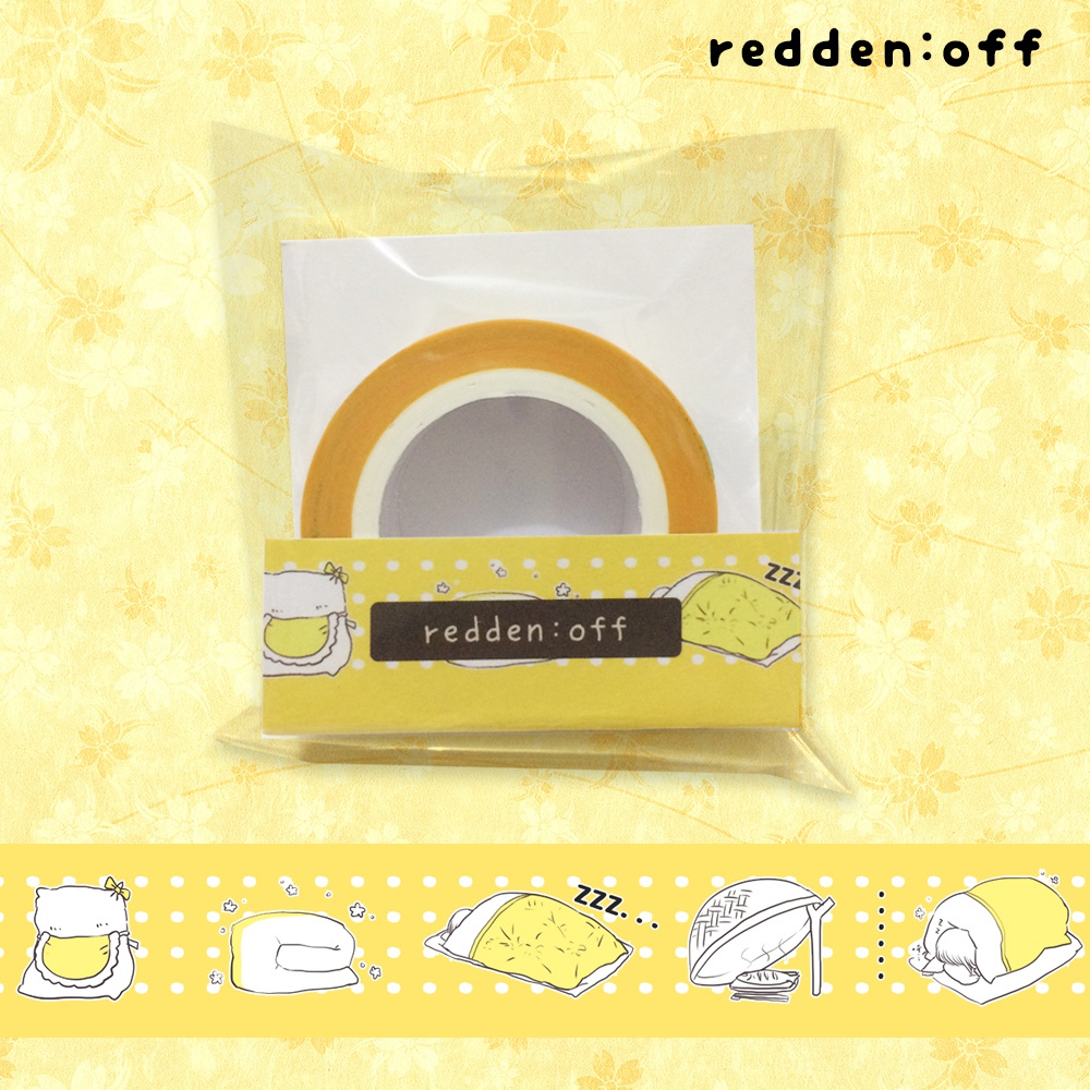 布団少女マスキングテープ