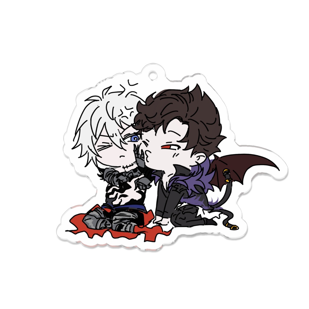 ファーさん&ベリアル　アクリルキーホルダー