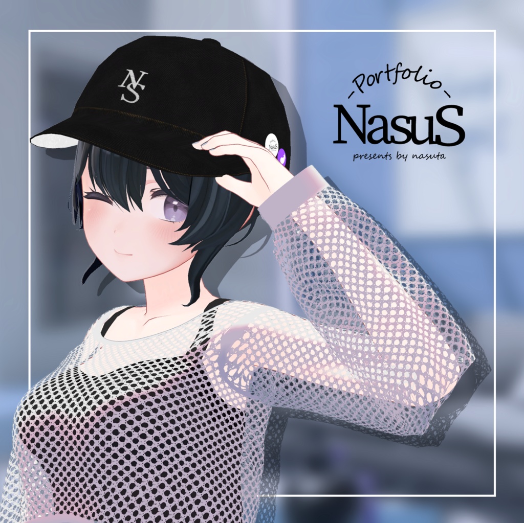 NASUS-portfolio- ロゴキャップ