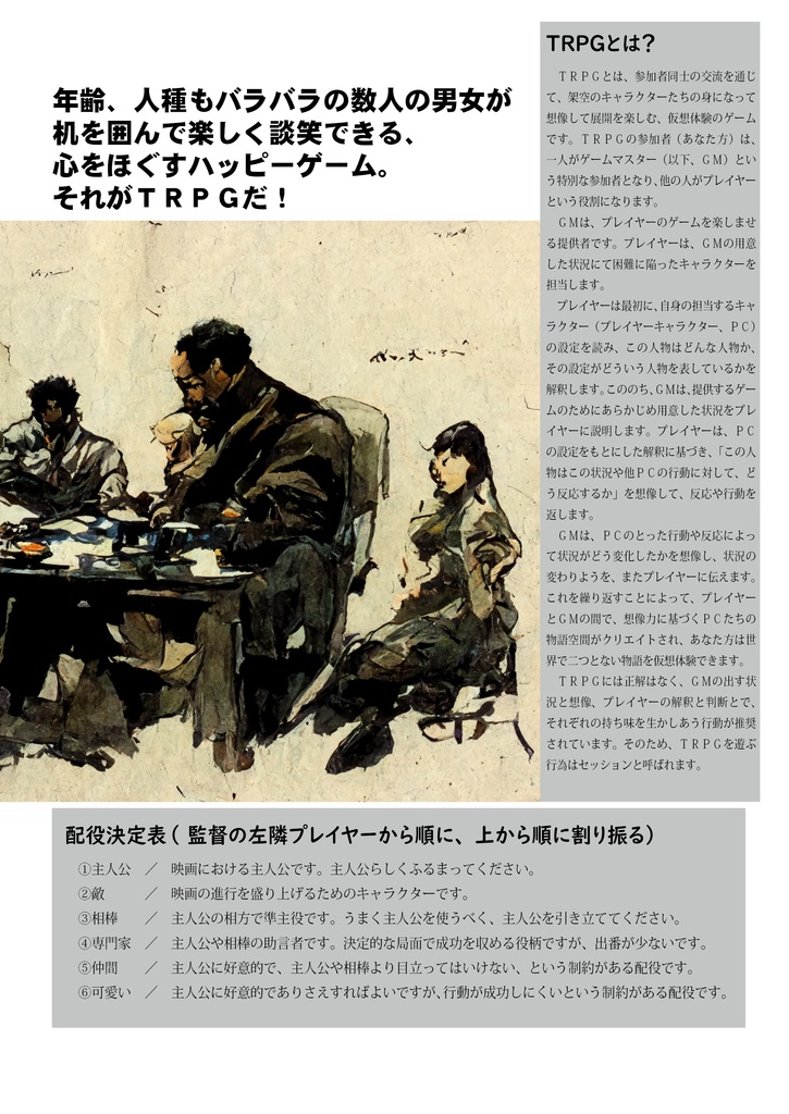 キネマニアVol.1 俗悪映画製作TRPGミッドナイトミミック 公式シナリオサポート