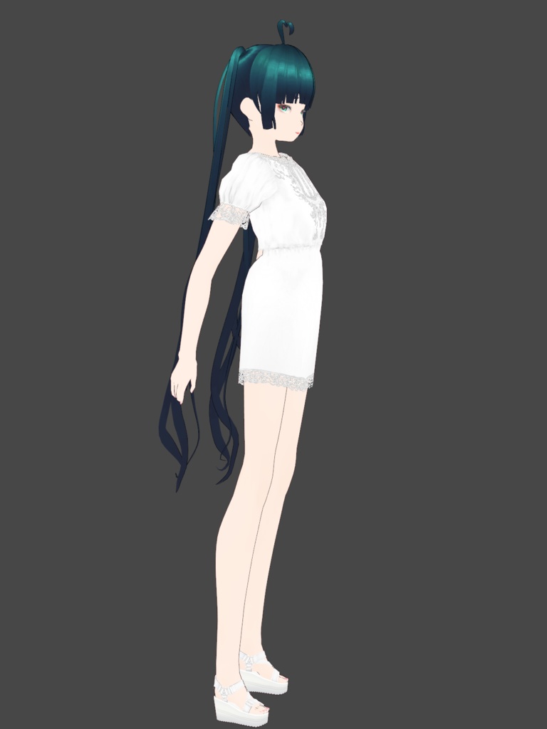 少女C #少女信仰 ★クラゲヘアVRM+プリ衣装2種