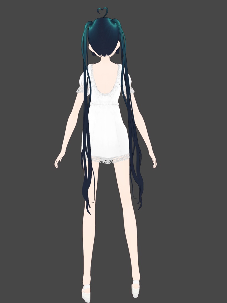 少女C #少女信仰 ★クラゲヘアVRM+プリ衣装2種