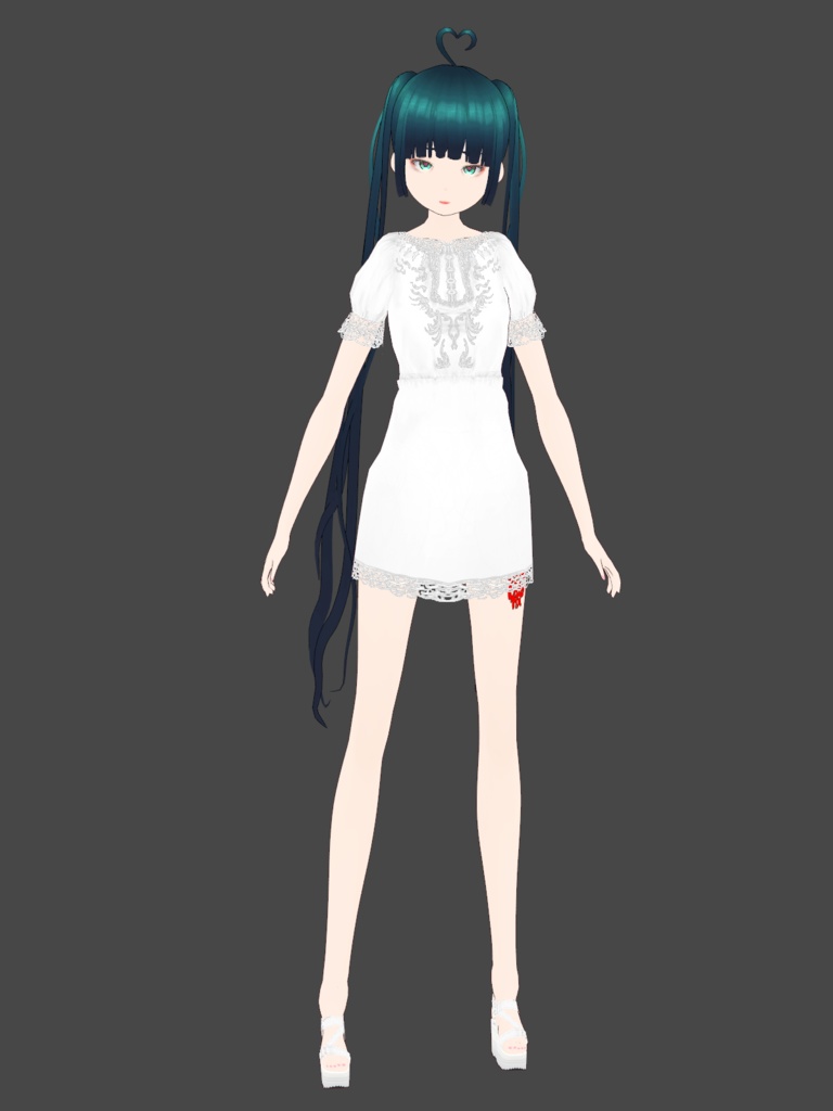 少女C #少女信仰 ★クラゲヘアVRM+プリ衣装2種