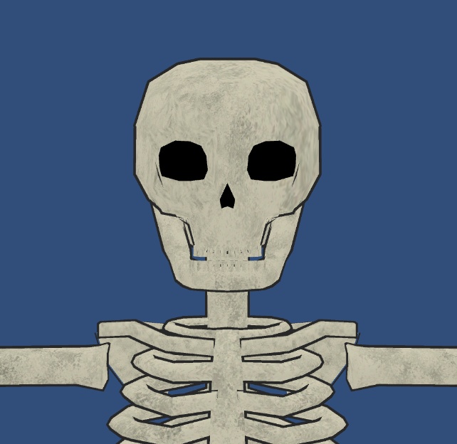 ただのほねさん V1.02 ★背中ウェイト修正