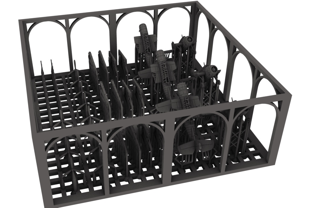 1/700 TBM-3S アヴェンジャー (翼畳んだ状態)