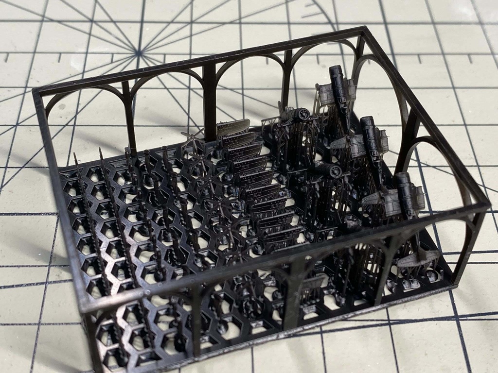 1/700 F4U-7 コルセア (翼畳んだ状態)