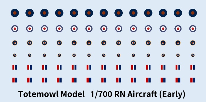 1/700 フェアリー フルマーは (翼展開状態)