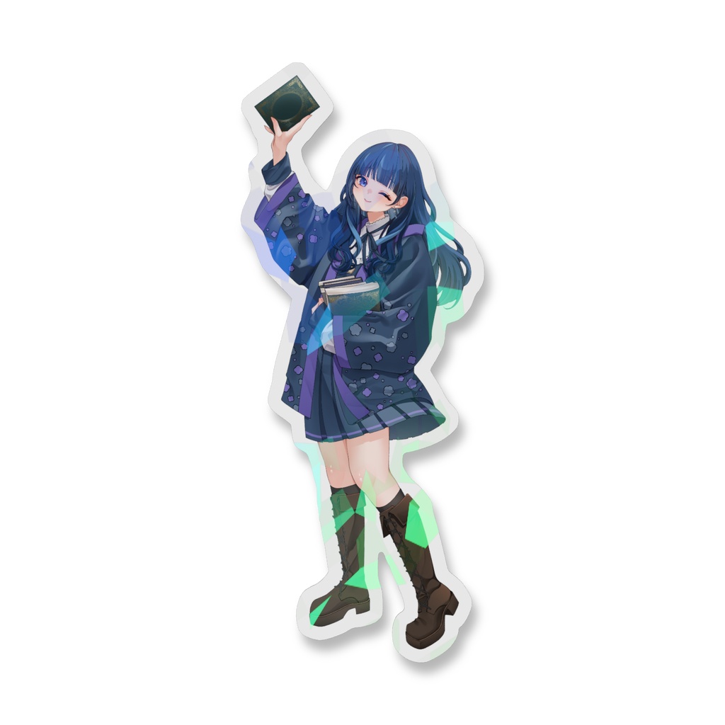 奏雪村ホログラムステッカー