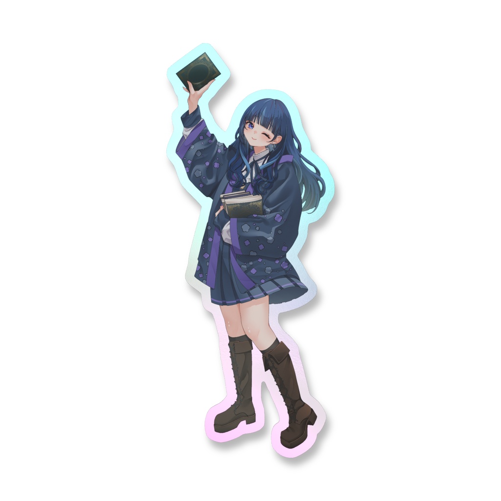 奏雪村オーロラステッカー
