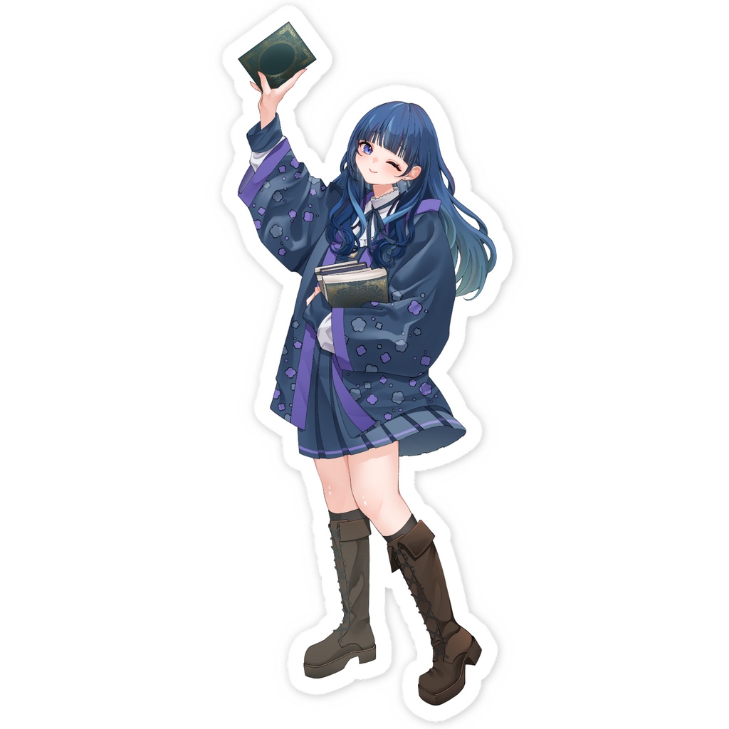 奏雪村ステッカー