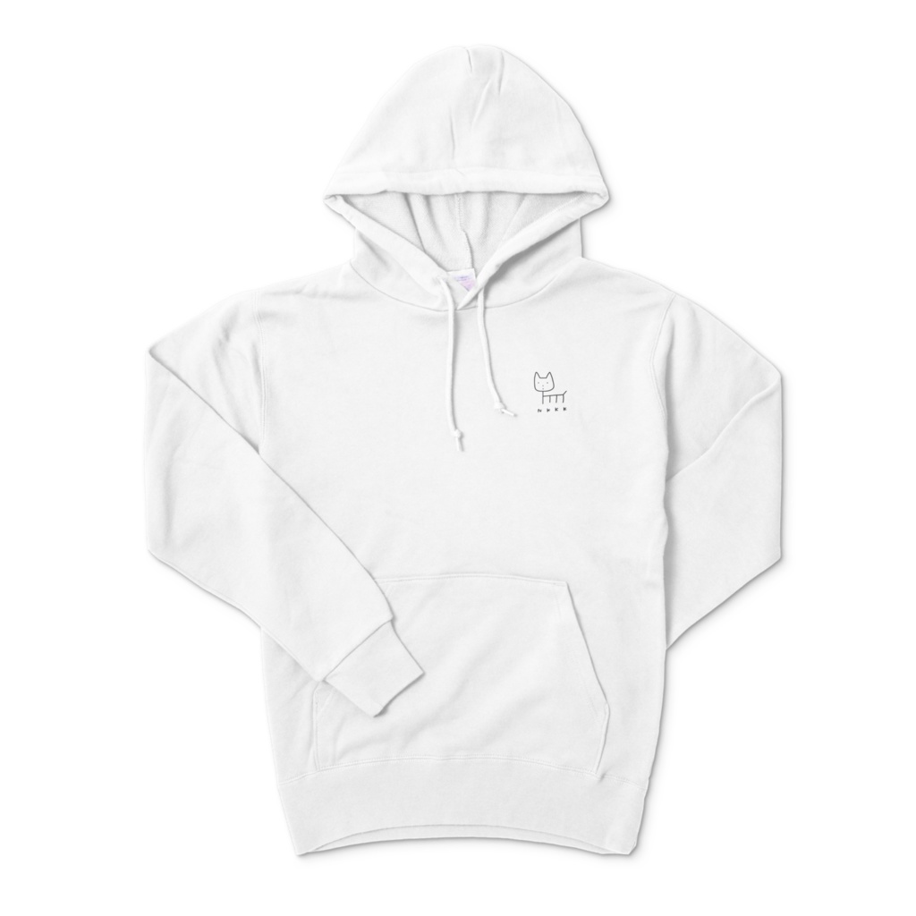 NKKK パーカー ホワイト