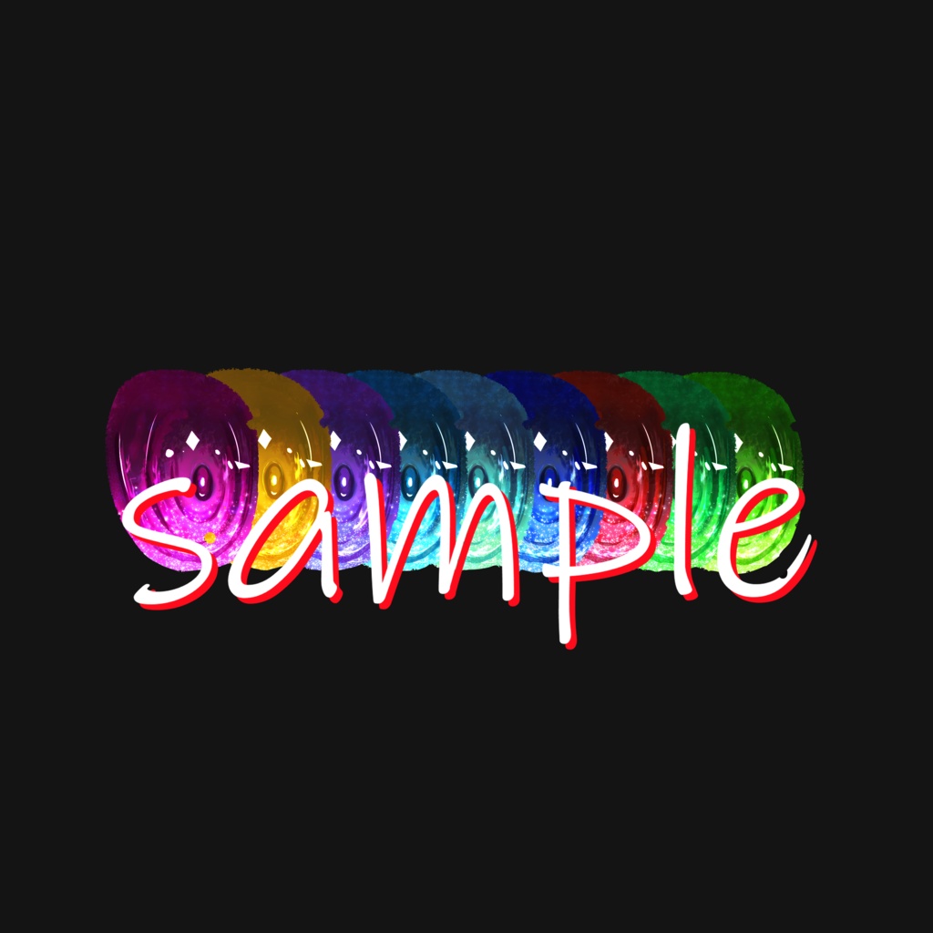 【竜胆用】瞳テクスチャ 9種