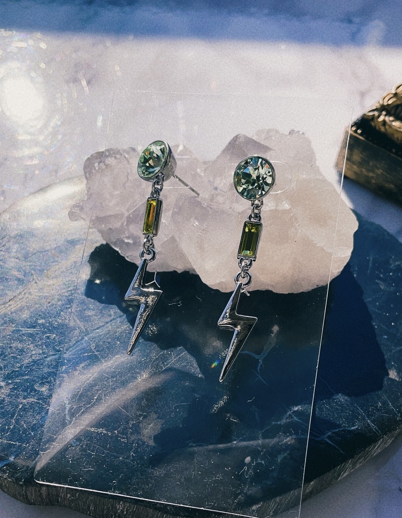 ツイステ シルバー&セベクイメージピアス