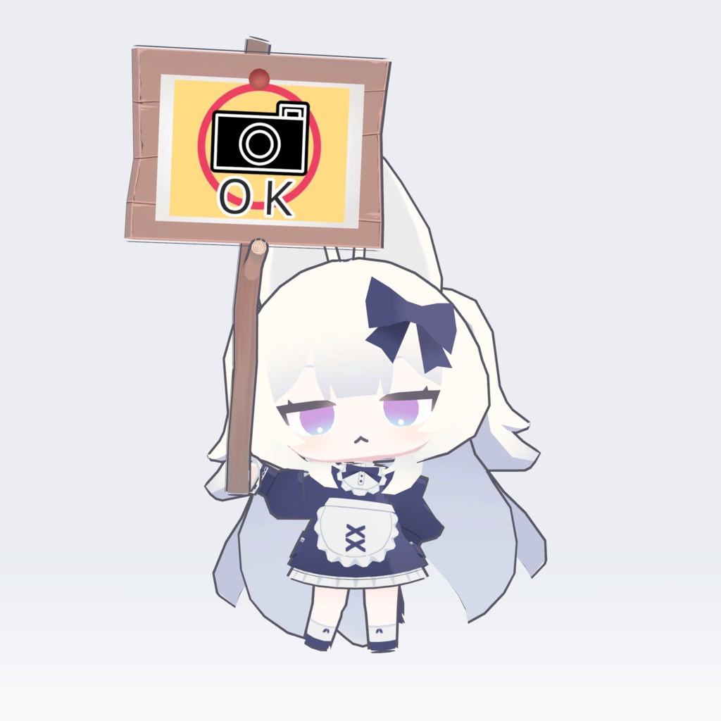 【無料VRCアバター】『ちまりあ- chimalia -』【Quest版&モバイル版対応】