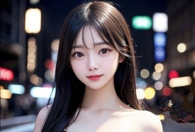 AI彼女〜モデル写真集《黒髪の清楚系お姉さん編 》