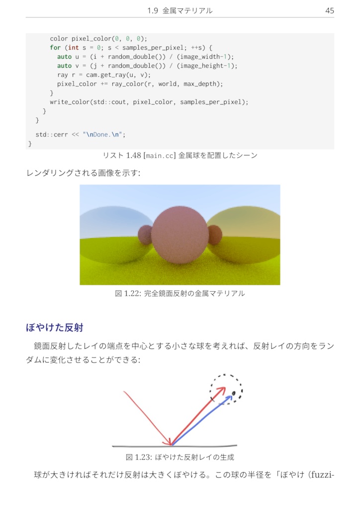 週末レイトレーシング