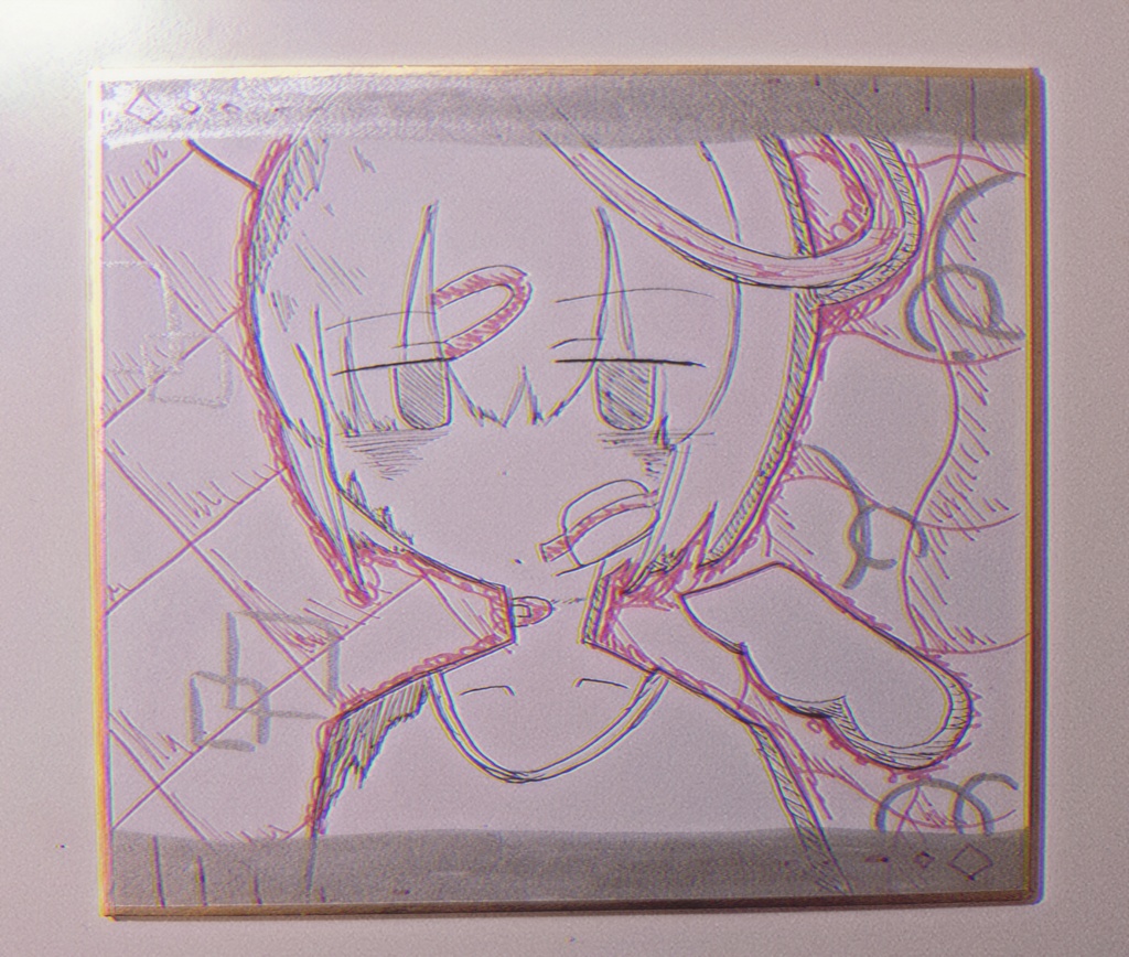 ミニ色紙
