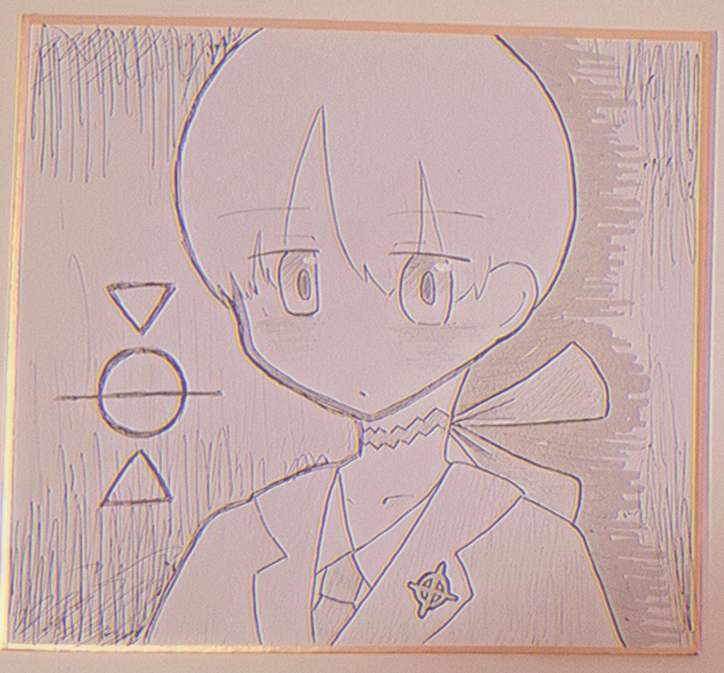 ミニ色紙