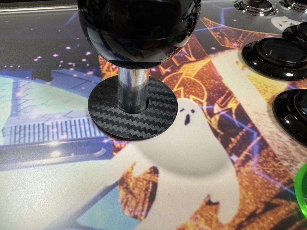 TPE製 カーボン風やわらかレバーディスク 2枚セット