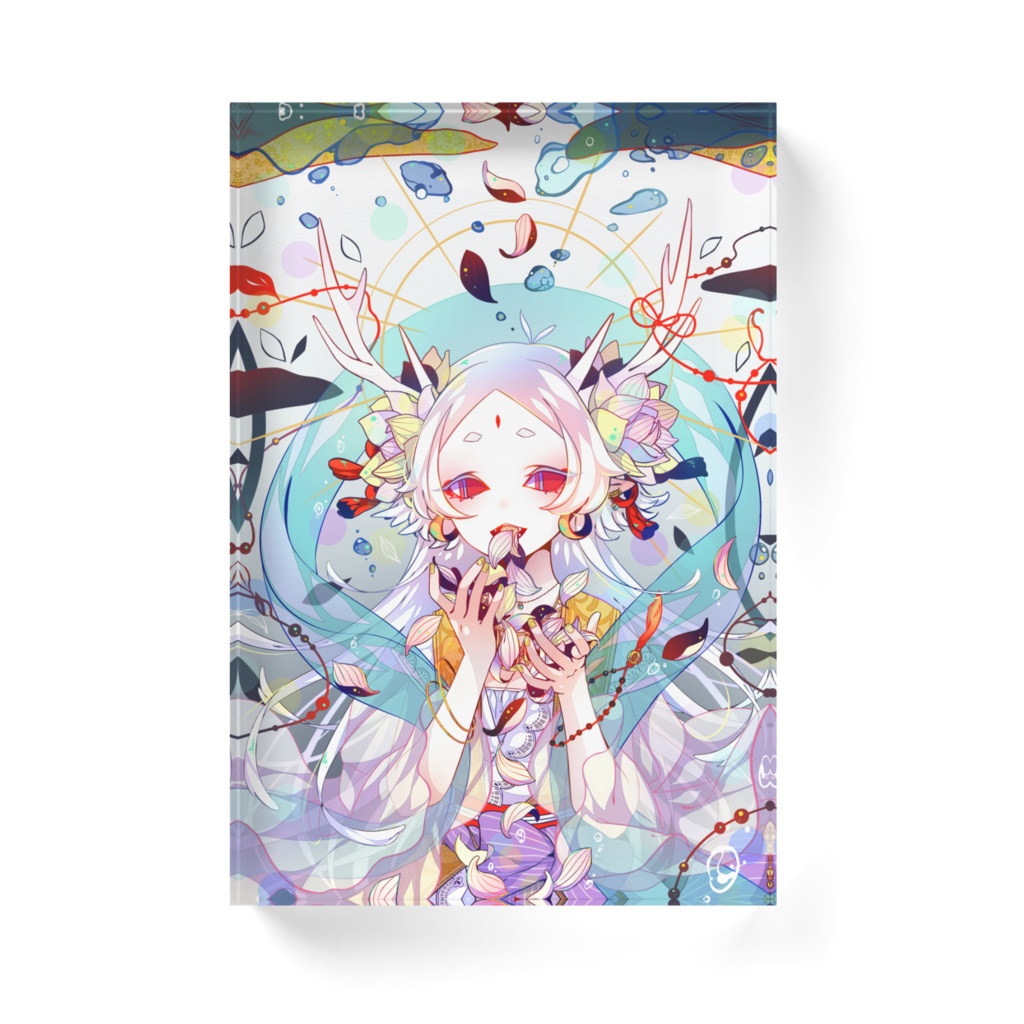 【515M】福の神【アクリルブロック】