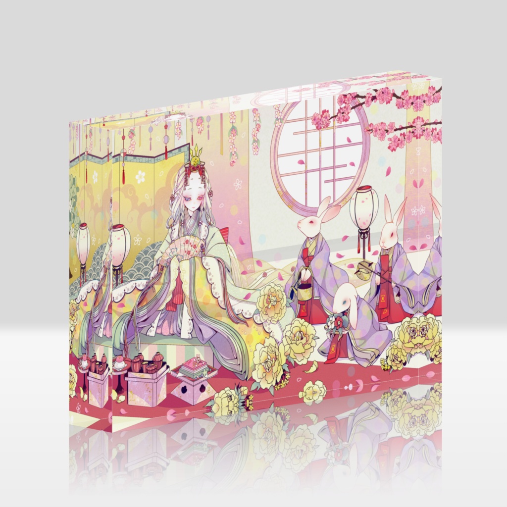 【515M】ひなまつり【アクリルブロック】